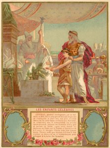 Escena de la infancia de Aníbal de French School